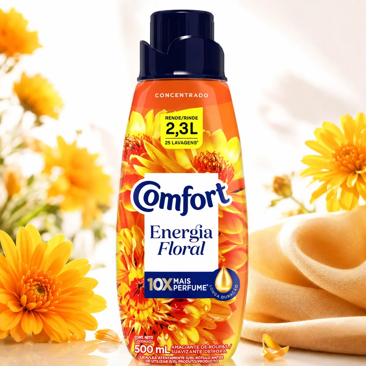 Comfort Energía Floral Concentrado – 500 ml
