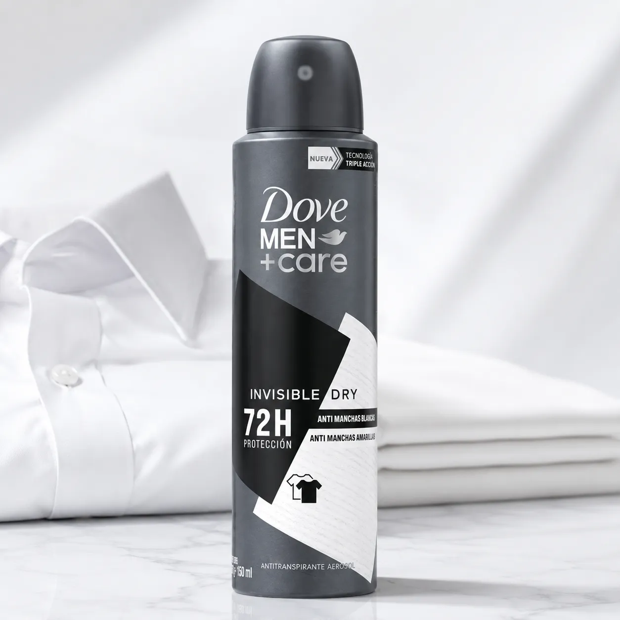 Dove Men+Care Invisible Dry 72H – Aerosol 150 ml
